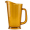 G.E.T. P-1064-1-A-EC BPA-Free Break-Resistant Plastic Serving Pitcher, 60 Ounce, Amber...