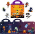 Halloween Sticker Book for Kids 2-4, Reusable Sticker Toys for 1-3 Toddlers Boys Girls Birthday Gifts, Toddler Learning Toys Halloween Educational...