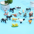 ONEST 30 Pieces Mini Farm Animal Figurines Playset Hand Painted Tiny Farm Animals Realistic Detailed Plastic Puppy Figures Toys for Kids Adults...