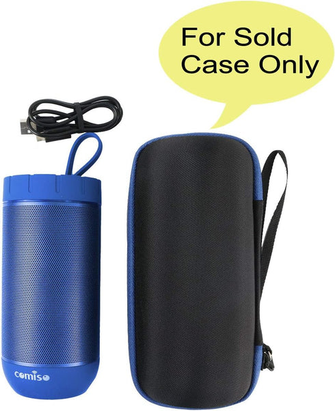 co2CREA Hard Travel Case Replacement for COMISO X26 Waterproof Bluetooth Speakers Outdoor Wireless Portable Speaker,Black Case+Inside Blue......