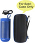 co2CREA Hard Travel Case Replacement for COMISO X26 Waterproof Bluetooth Speakers Outdoor Wireless Portable Speaker,Black Case+Inside Blue......