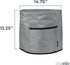 Crutello Dust Cover with Storage Pocket - Compatible with Instant Pot 8 Quart, Measures 13.25" x 14.75"...