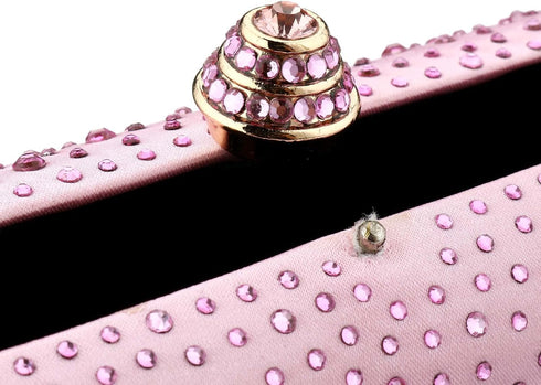 Women's Evening Bag Sparkling Rhinestone Wedding Evening Party Clutch Handbag Purse Chain Shoulder Crossbody Bag...