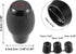 X AUTOHAUX 6 Speed Manual Gear Stick Shift Knob Transmission with Dust Cover Gear Lever Stick Shifter Handle for Honda Civic 1992-1995 Black...