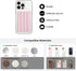 Silicone Double-Sided Suction Phone Case Detachable Mount - Hands-Free, Reusable, Easy to Clean, Strong Grip Holder for Selfies & Videos, - iPhone...