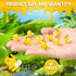 92PCS Mini Resin Bees Cute Bee Figurines for Cake Toppers, Tiny Bees Miniatures for Baby Shower Fairy Garden Miniature Moss Landscape Crafts DIY H...