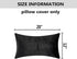 Home Brilliant Rectangle Throw Pillow Cover Faux Fur Suede Accent Decorative Fall Decorations Throw Pillows Oblong Cushion Cover for Bed, 12x20 In...