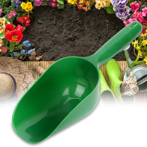Plastic Garden Shovel Multi-Function Plastic Scoop Soil Shovel Spoons Digging Tool Scoop Gardening Tools Succulent Soil Shovel for Flower Vegetabl...