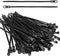 Zip Ties with Screw Hole 150 Pcs, 6 inch 48lbs Electrical Cable Ties Straps, Mount Head Plastic Ties Multipurpose Heavy Duty Nylon Zip Tie for Ind...