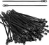 Zip Ties with Screw Hole 150 Pcs, 6 inch 48lbs Electrical Cable Ties Straps, Mount Head Plastic Ties Multipurpose Heavy Duty Nylon Zip Tie for Ind...