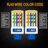 RJ45 Cat6 Cat6a Connector Pass Through 23AWG 100-PACK Gold Plated 8P8C Ethernet Ends for Unshielded Twisted Pair Solid Wire & Standard Cables...