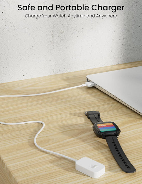 USB Charger for Gabb Watch Replacement Wireless Magnetic Charging Cable Stand White - 1 Pack......