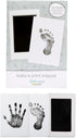 Clean-Touch Babyprint Ink Pad, No Touch Ink Pad for Baby, Handprint or Footprint Keepsake, Black Ink...