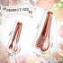 12 Pieces Mini Serving Tongs Small Tongs Serving Utensils, Ice Tongs Mini Sugar Tongs, Small Tongs for Appetizers, 5 Inch and 4 Inch(Rose Gold)...