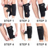 Calf Brace Shin 2 Pack Splint Compression Wrap Sleeve for Torn Calf Muscle Pain Relief Strain Sprain Injury Adjustable Leg Support Men and Women...