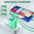 USB Wall Charger,3Pack 2.1A USB Adapter Fast Phone Charger Block Charging Box for Phone15/14/13/12 Galaxy, Pixel, LG, Android...
