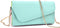 Clutch Wallet with Wristlet and Crossbody Strap for Smartphones or Phablets up to 5.7 Inch - Carrying Case - Frustration-Free Packaging - Teal and...