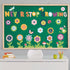 90 Pcs Spring Bulletin Board Decorations for Classroom Flowers Bulletin Board Set Never Stop Growing Cutouts Inspirational Quotes Cards Wall Decal...