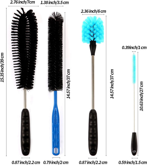 11 in 1 Fish Tank Aquarium Cleaning Brush Kit,Aquarium brushSutiable for Acrylic Fish Tank, and Plastic Fish Tank,Glass Fish Tank,Non Rusting,Fish...
