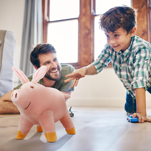 Stuffed Animal Piggy - Piglet Plush Toy - 9.8 Inches Length...