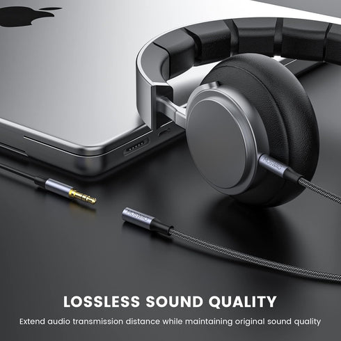 MOSWAG 2.5mm Male to 3.5mm Female Stereo Audio Jack Adapter,2.5mm Balanced Male to 3.5mm Stereo Female Jack Plug Cable for Astell&Kern AK240 AK380...