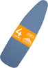 Ironing Board Cover and Pad | 100% Cotton Cover with Padding Standard Size with Aluminum Coating | Heat-Reflective Ironing Board with Elastic Edge...