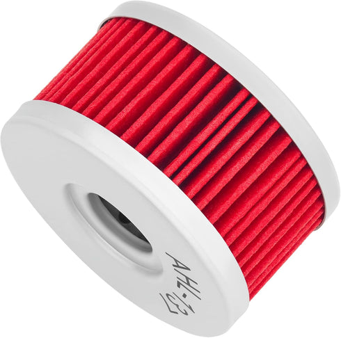 AHL 137 Oil Filter for Suzuki LS650 LS 650 Savage 1986-2009,DR500 DR 500 1981-1984,DR500 Off Road 500 1983-1984,DR600 DR 600 1985-1991,DR750 1988-...