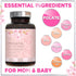 Hello Lovely! Women's Prenatal Multivitamin with Folic Acid + DHA, Prenatal Vitamins w/Folate, Omega 3, Vitamins D3, B6, B12 & Iron, Pregnancy Sup...
