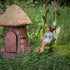 TG,LLC Treasure Gurus Ivy Vine Tree Swing Dark Hair Fairy Girl Mini Figurine Garden Decor Dollhouse Supply...
