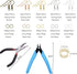 5 Colors Earring Hooks Kit Hypoallergenic Ear Wires and 1000pcs Jump Rings for Earrings Making Jewelry Making Findings...