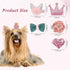 WWW Small Dog Hair Clips 5 Pcs Cat Dog Hair Bows Girls Puppies Hair Barrettes Cute Bow Flower Crown Hairpin Head Flower Hair Pins Cat Puppy Party ...