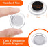 25 Pieces Round Magnets Refrigerator Whiteboard Magnets Mini Fridge Teacher Supplies for Home Schools Offices(Clear,1.2 Inch)...