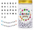 800pcs Letter Beads for Bracelets kit?A-Z 26 Styles Alphabet Beads for Jewelry Making Bracelets Necklaces Key Chains...