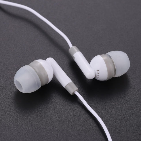 Kids Bulk Earbud Headphones 50 Pack,Perfect for School,Classroom,Students,Ttravel,Hospitals,Hotels,Library,Museums (White)...