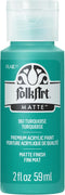 FolkArt Acrylic Paint in Assorted Colors (2 oz), 961, Turquoise, 2 fl oz...