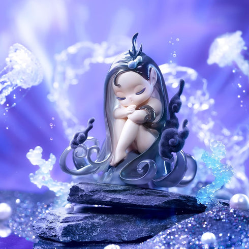 52TOYS Sleep Sea Elves Series 1PC Action Figure Collectible Toy Desktop Decoration 3.3 Inch Gift for Birthday Party Holiday...