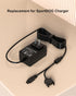 VHBW Replacement for SportDOG Charging Adaptor Only Compatible with SD-575E & SD-875E Remote Trainer...