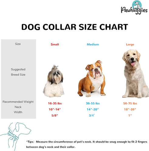 Red Reflective Mesh Padded Dog Collar, Adjustable Pet Collar with Quick Release Buckle, Durable Breathable and Fade Resistant, for Small Medium La...