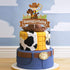 Glitter Cowboy Happy Birthday Cake Topper,Wild West Cowboy Cake Decor, Western Themed Party Decorations for Boys Girls and Kids Birthday or Baby S...