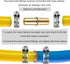 14pcs Brass Hose Barbed Fittings, 3/16" 1/4" 5/16" 3/8" 1/2" 5/8" 1/4" with 26pcs Stainless Steel Hose Clamps, Hose Barb Splicer Mender Connector ...