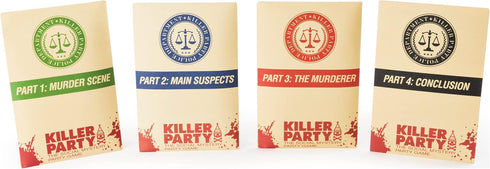 Killer Party - Kiss of Death, The Social Mystery Party Game for Ages 16 and Up...