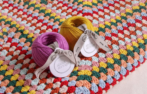 About Strings Lazy Wool - Merino Wool Blend No. 3 Light DK Yarn, 50g 109 Yards per Ball, 4-Pack (Peach)...