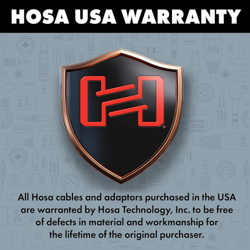 Hosa CMS-110 Stereo Interconnect, 3.5 mm TRS to 1/4 Inch TRS, 10 Feet...