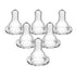 Dr. Brown's Ultra-Preemie Narrow Baby Bottle Nipple, Specialty Extra Slow Flow Rate, 100% Silicone Bottle Nipple, BPA Free, 0m+, 6 Pack...