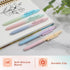 FIOVER 10pcs Pens Black Ink Gel Pens Medium Point 0.7mm Pen Smooth Writing High-End Series Cute Pens for Journaling Note Taking, Office School Sup...