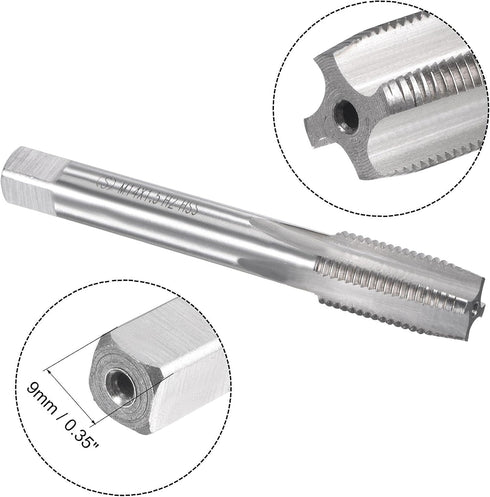 uxcell M14 x 1.5mm Metric Tap and Die Set, Machine Thread Screw Tap with Round Threading Die, Tap & Die Kit for Nut Screw Bolt Thread Repair...