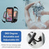Shower Phone Holder Case Waterproof | Suction Cup Mount for Bathroom | 360 Rotatable & Height Adjustable for iPhone & Android | ShowerPhone by Wum...