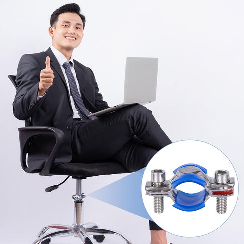 OIIKI Fix Sinking Office Chair, Adjustable Height Office Chair Saver for Stop Sinking Without Cylinder Replacement, Upgraded Office Chair Sinking ...