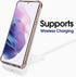 KIOMY Clear Case for Samsung Galaxy S21 5G Airbag Corners Shockproof Bumper Protective Phone Cover, Hybrid Design Hard PC Back with Flexible TPU F...
