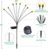 Solar Garden Lights for Outdoor - New ???????????????? 2 Pack 16 LED Swaying Firefly Fairy Lights, Patio Yard Pathway Landscape Christmas Decorati...